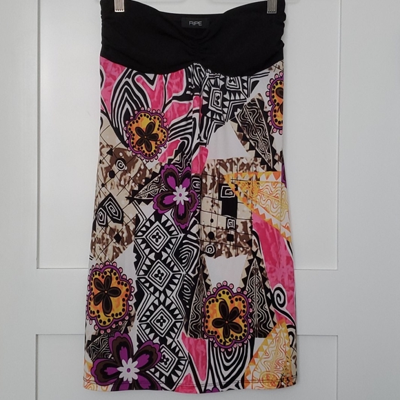 Strappless mini dress - Picture 1 of 3